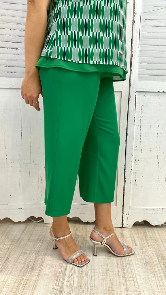 Pantalone Gaucho Verde by Corte Dei Gonzaga